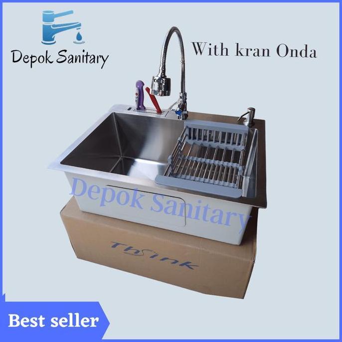 kitchen sink bak cuci piring 6045 thsink/ kitchen sink/bak cuci piring