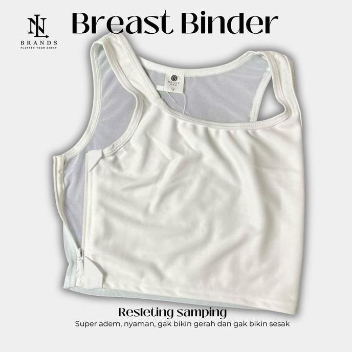 Breast binder zipper resleting samping / chest binder / perata dada / BRA