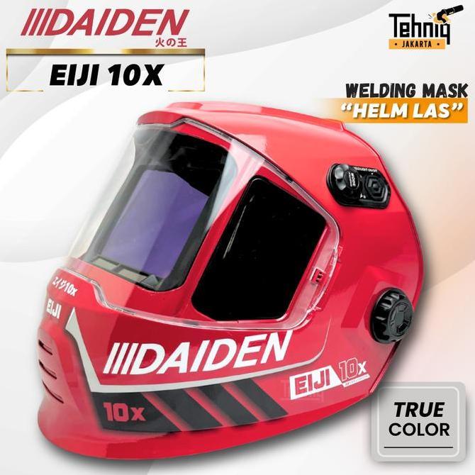 Daiden Eiji 10X Kedok Las Otomatic / Helm Las / Topeng Las Otomatis Eiji 10X Daiden