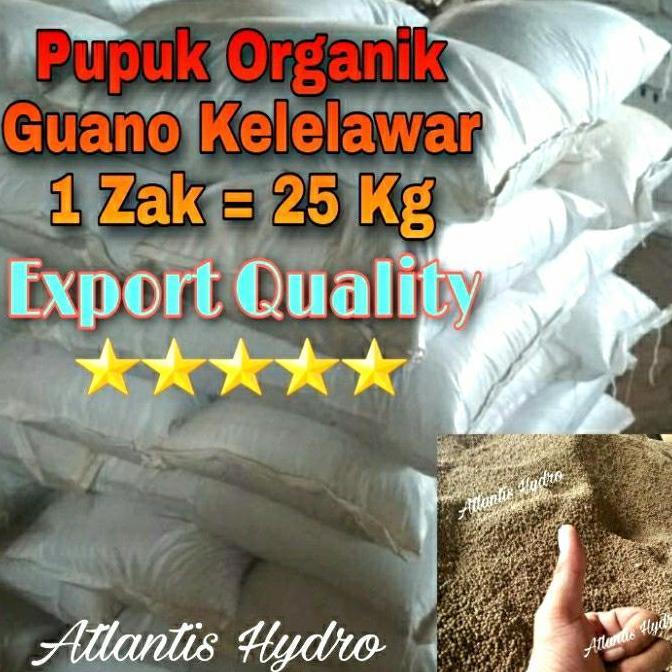 TERMURAH - Pupuk Organik Guano / Pupuk Guano Kelelawar / Guano Granulle MURAH 