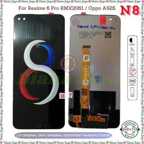 Lcd Touchscreen Realme 6 Pro RMX2061 / Oppo A92S ORI