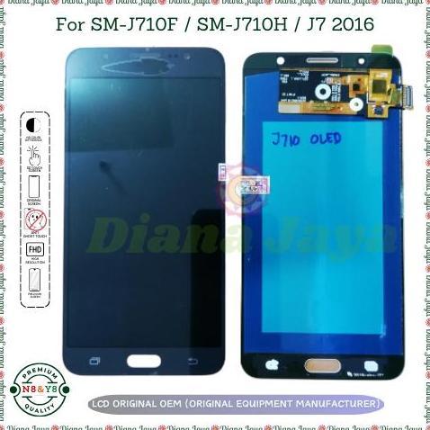 BEBAS ONGKIR - Lcd Touchscreen Samsung J710 / SM-J710F / SM-J710H / Samsung J7 2016 OLED