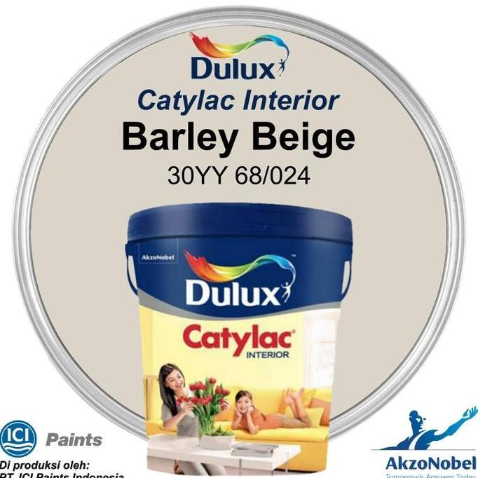 HARGA DISC - CAT DULUX CATYLAC INTERIOR 25 KG - BARLEY BEIGE 30YY 68/024