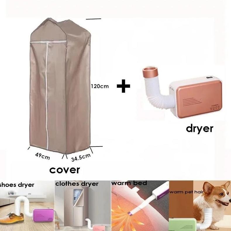 Murah Mesin Pengering Portable Pengering Pakaian Sepatu Rambut Multifungsi