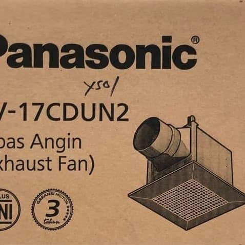 EXHAUST FAN PANASONIC 17 CDUN / Exhaust Fan Cerobong Panasonic