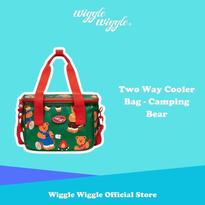 Wiggle Wiggle Two Way Cooler Bag - Camping Bear