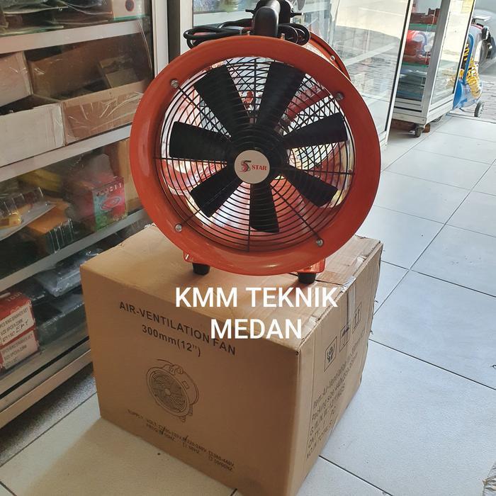 STAR PORTABLE VENTILATOR 12 INCH BLOWER INDUSTRI EXHAUST BLOWER FAN 12