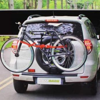Buzzrack Spare Tire Rack 2 sepeda Buzz Rack SPARE TIRE BIKE CARRIER