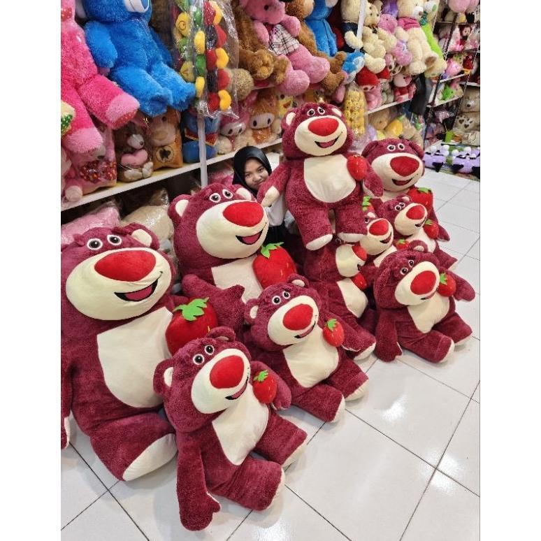 Discount Boneka Lotso Strawberry Jumbo Premium Boneka Bear Lotso Jumbo Import