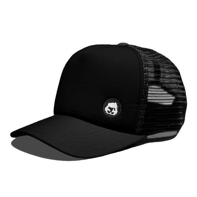 KIZARU Topi Trucker YAMI BLACK