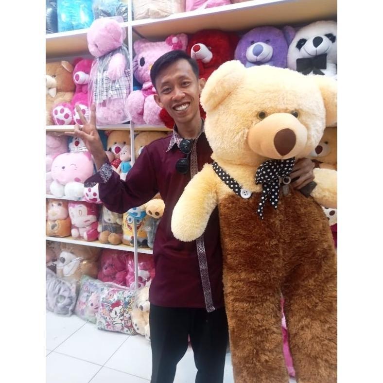 Promo Bulan Ini Boneka Teddy Bear Cosy Super Jumbo 1,3 Meter Soft Beruang Panda