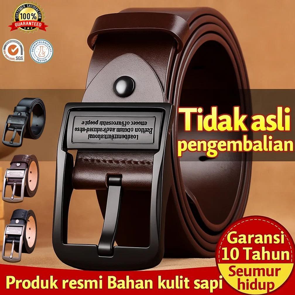 Limited [Tali Kulit 100% Asli] Sabuk Pria/Ikat Pinggang Pria/Sabuk Kulit Pria/Sabuk Pinggang Pria/Ta