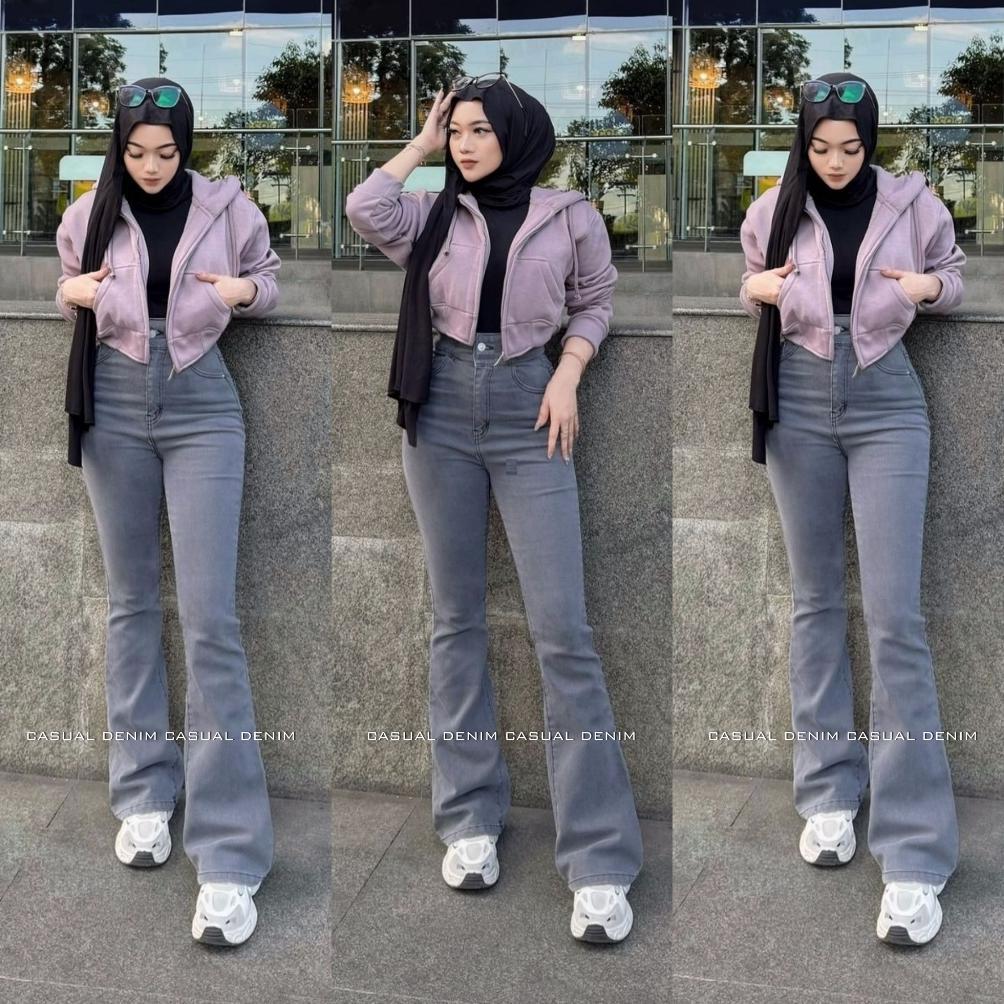 Promo Celana Cutbray Wanita Celana Jeans Wanita Cutbray Jeans High Waist Celana Jeans Wanita Kekinia