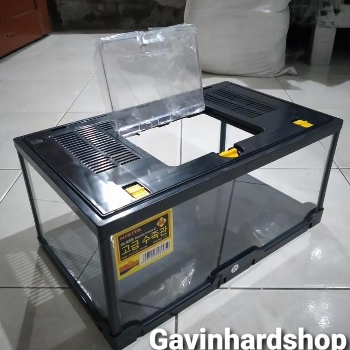 Terarium Reptil Kandang Reptil size M