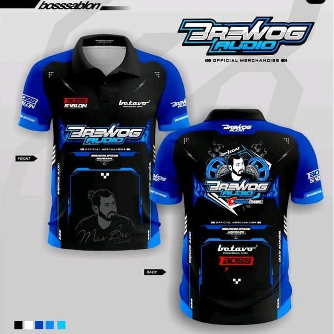 Brewog Jersey Audio - Pakaian Jersey Brewog Audio