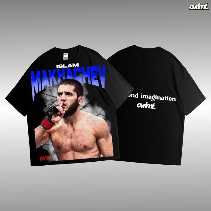 T-SHIRT OVERLIMIT ISLAM MAKHACHEV | KAOS | UFC | MMA |OVERSIZE | STREETWEAR | ISLAM MAKHACHEV