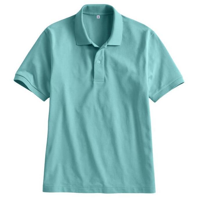 Kaos Polo Shirt Kerah Polos Warna Hijau Lumut / Atasan Pria Kaus Polo Lengan Pendek