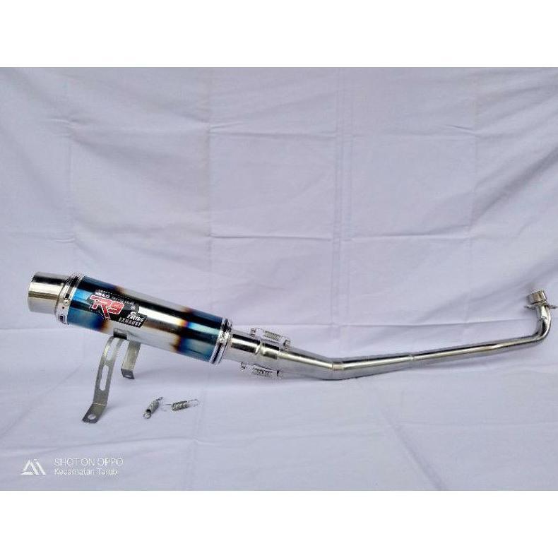 Grade Ori Knalpot Racing R9 Motor Supra X, Supra Fit, Supra Fit New, Supra 125, Supra 110, Karisma X