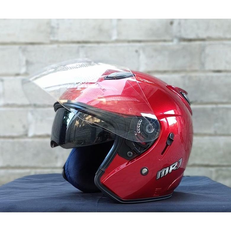 Promo Helm Dewasa Centro Double Visor Merk Mrj Original