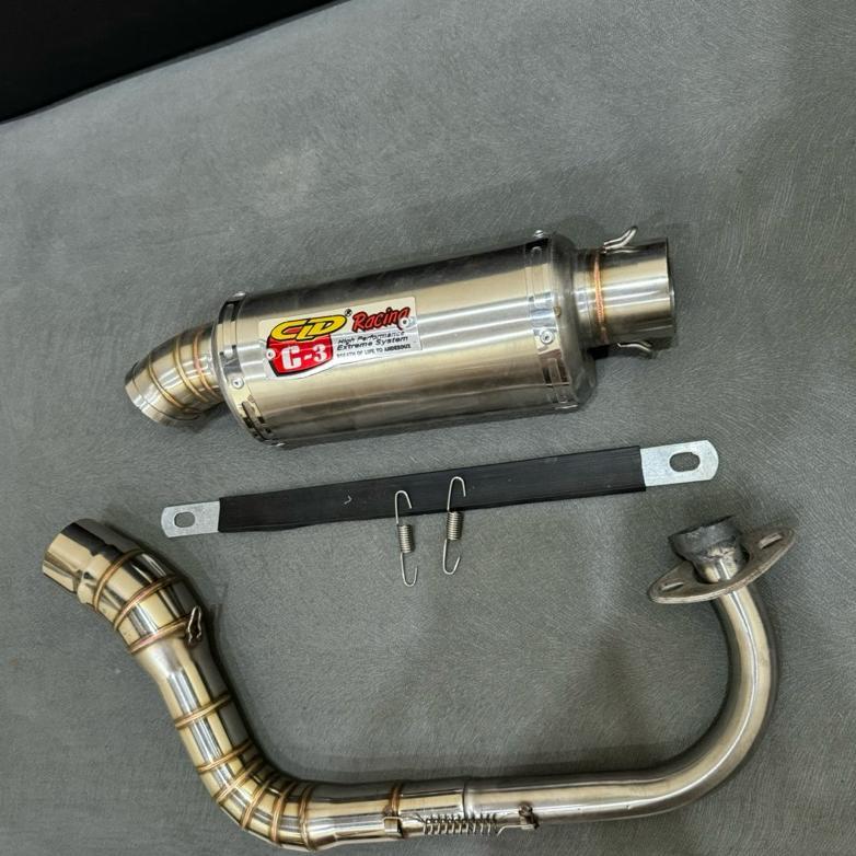 Gratong Knalpot Cld C3 Oval Short For Beat.Mio Sporty.Scopy. Dll