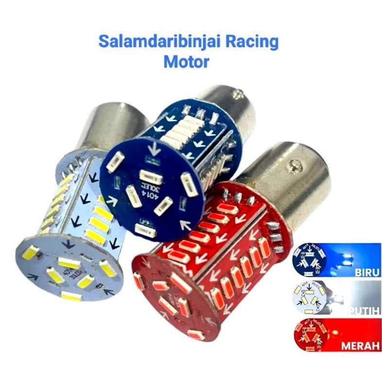 Awet Lampu Stop Lampu Belakang Lampu Rem Kedip Running Lampu Motor Lampu Stop Bola Rem Belakang Lamp