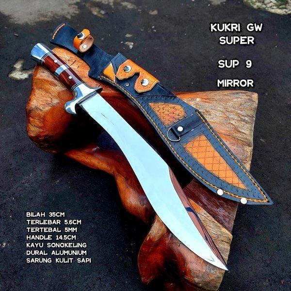 GOLOK KERJA PARANG TEBANG KUKRY BAJA PER KUAT TAJAM