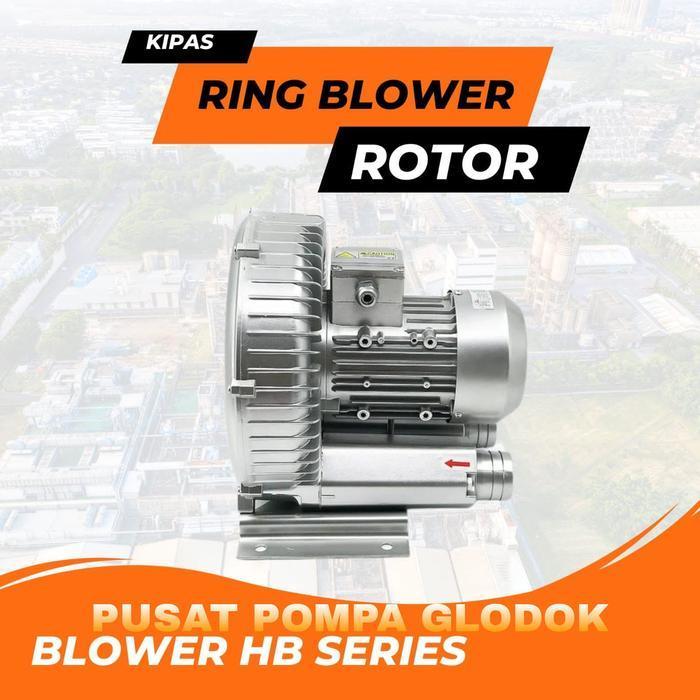 Ring Blower 1,5Kw 2Hp Blower Tambak Udang Ipal Blower Tambak Ikan
