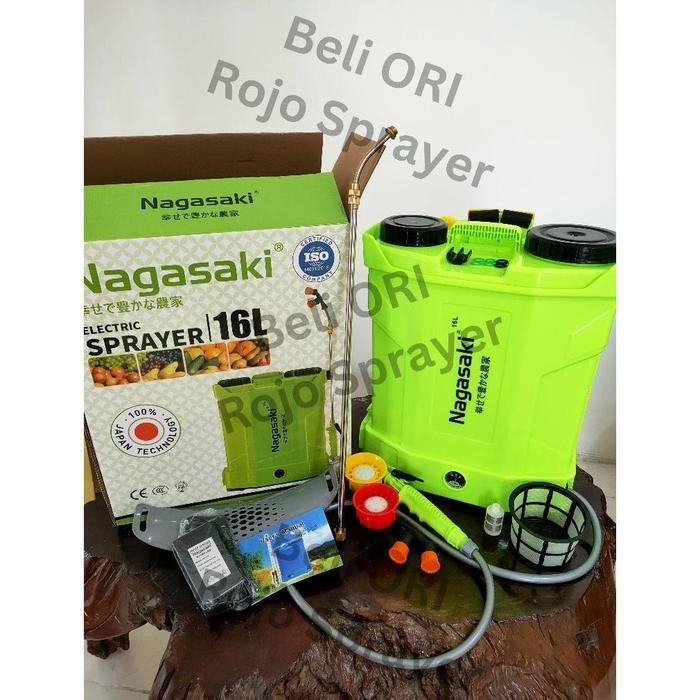 *2024-2025* Sprayer Elektrik Nagasaki 16 Liter ISO Jepang - Tangki Semprot Elektrik Sprayer Disinfek