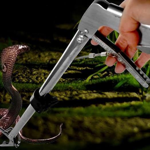 stik stick tongkat galah capit capitan alat ambil tangkap ular reptil