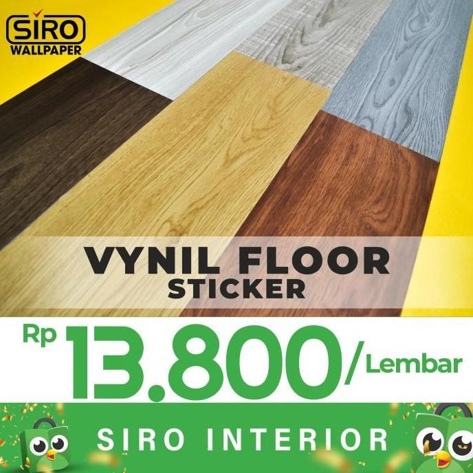 PROMO VINYL FLOOR STICKER LANTAI STICKER LANTAI