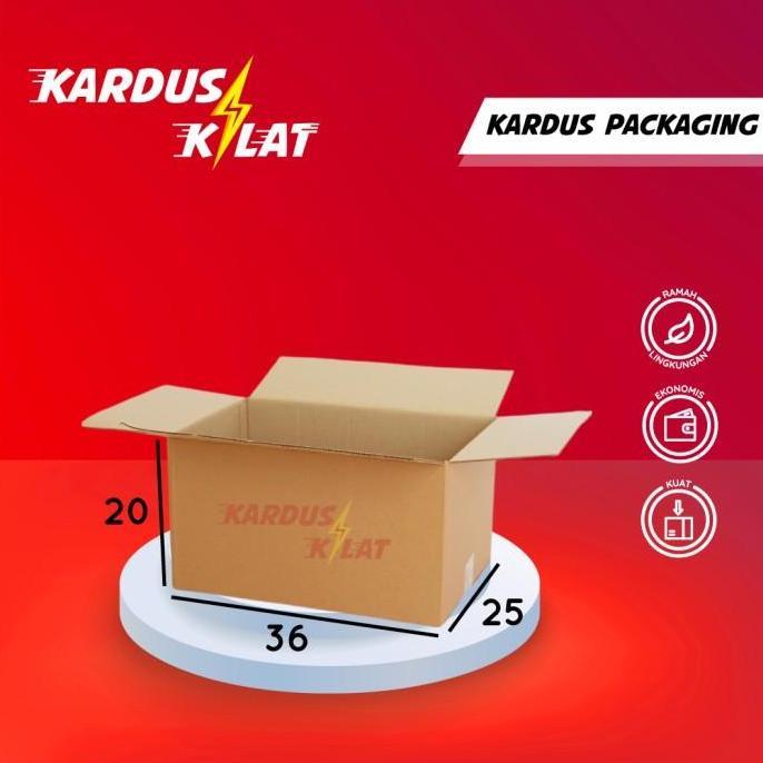 Kardus Packing 36x25x20 - Karton Box Dus Packaging Besar Jumbo