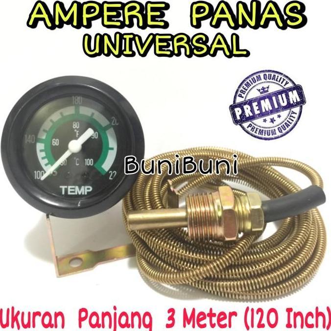 Ampere Panas - Meter Temperature / Suhu Air Untuk Mobil & Mesin