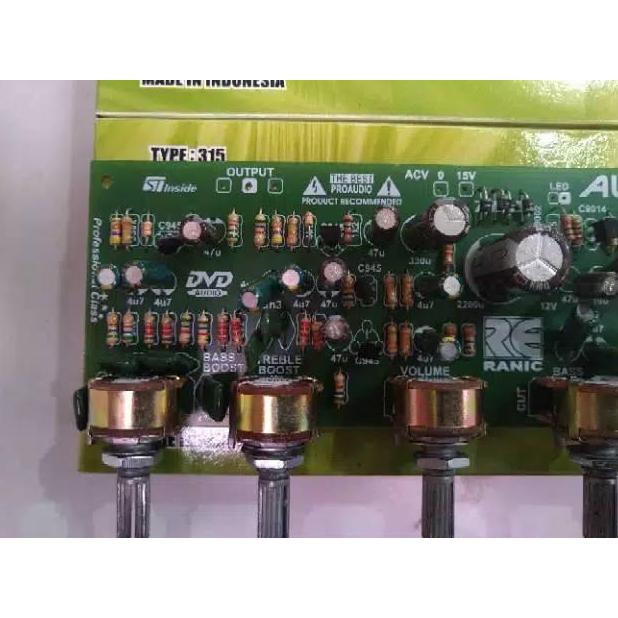 Kit tone control alexis stereo