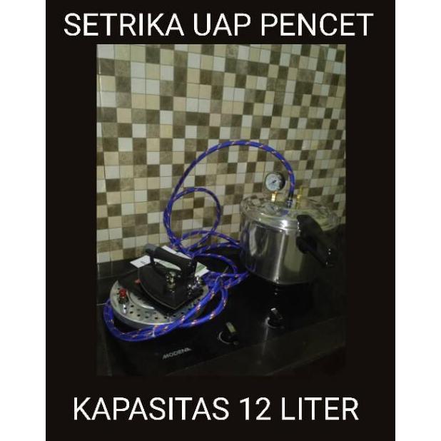 Setrika uap laundry/setrika uap boiler/setrika uap boiler presto