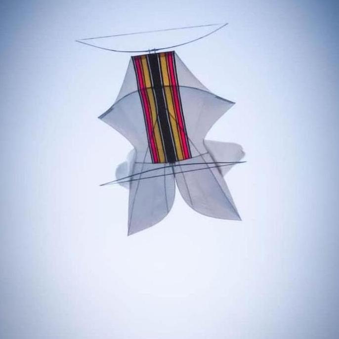 Layangan Bebean Rangka Rakit Sendiri - Lebar Sayap 110 cm Tinggi 140 cm