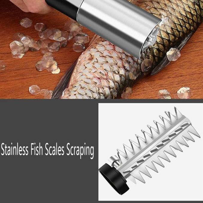 Alat Pembersih Sisik Ikan Elektrik Tahan Lama