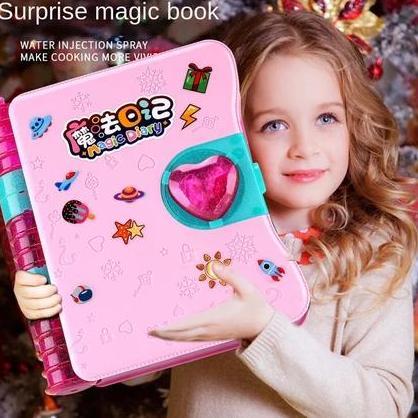 Mainan Surprise Treasure Magic Book // Mainan Hadiah Anak-anak Agenda Aksesoris Kado