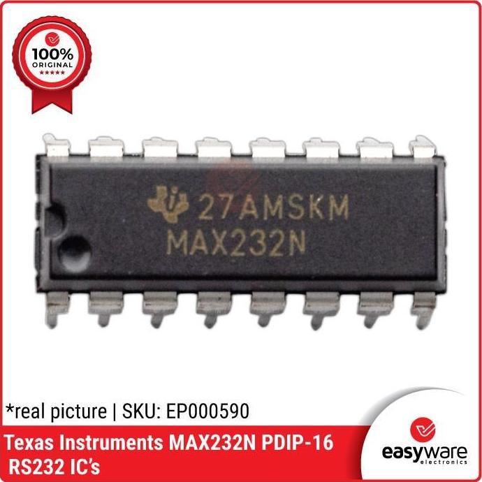 IC MAX232N Texas Instruments MAX232