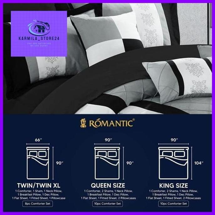 Sprei Set Kingdoms by ROMANTIC Bamboo velvet motif amerika