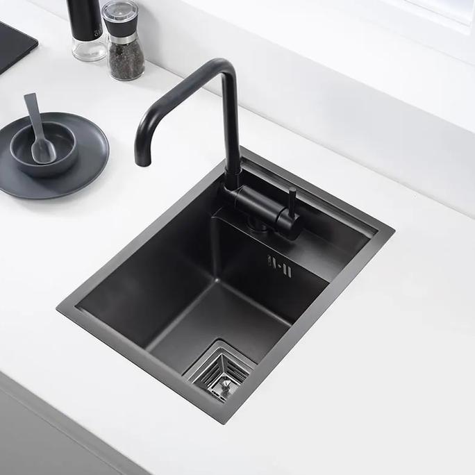 KITCHEN SINK VELAR  DASG 4540 BLACK STAINLESS SUS 304