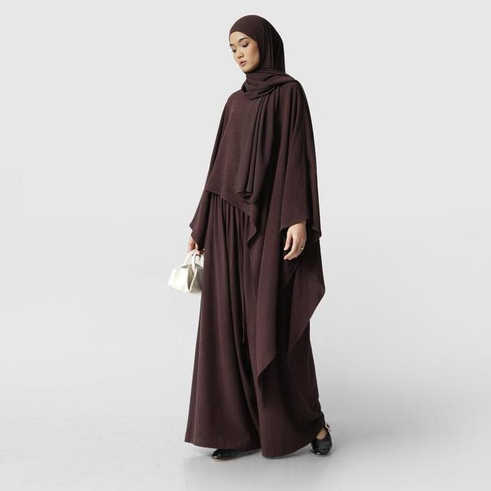 Sabamodest Linen Set - Set Baju Muslim Raya Berbahan Linen