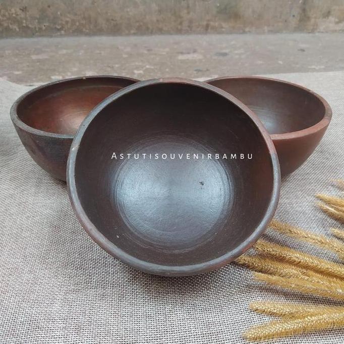 MANGKUK TANAH LIAT / mangkuk gerabah / mangkuk murah / kerajinan tanah