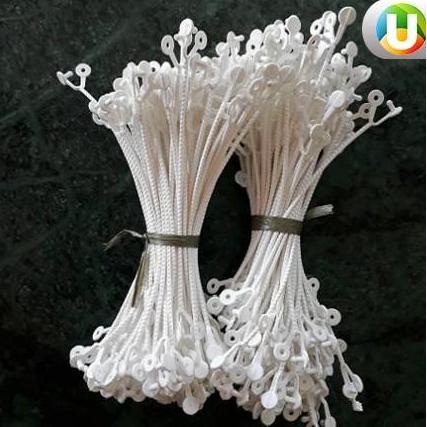 [Isi 100Pcs] Tali Plintir Warna Putih Tali Plintir Berkualitas 17Cm