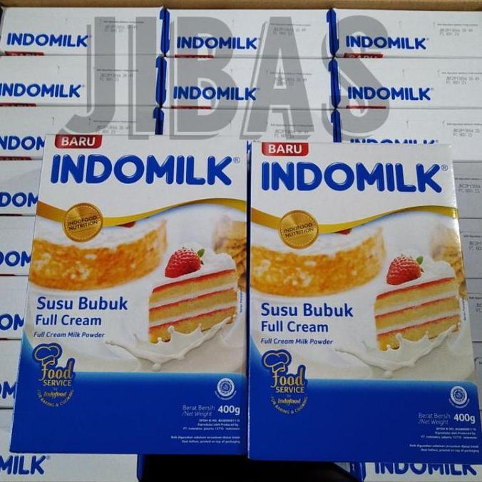 Susu Bubuk Full Cream Indomilk 400gr