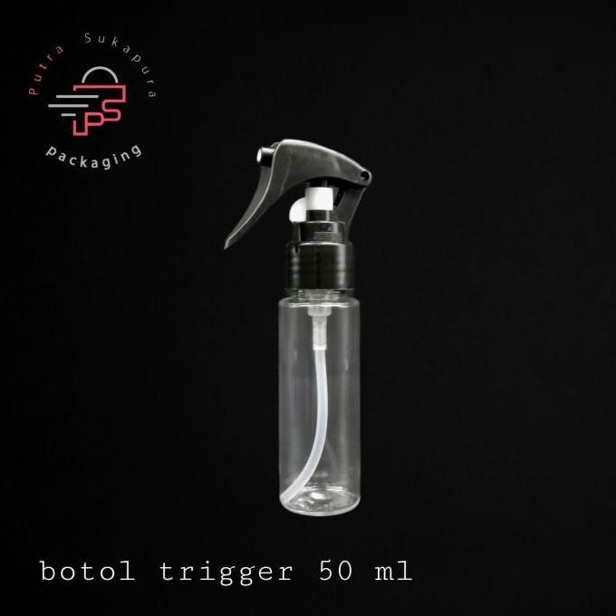 botol spray trigger 50ml / botol mini trigger 50 ml