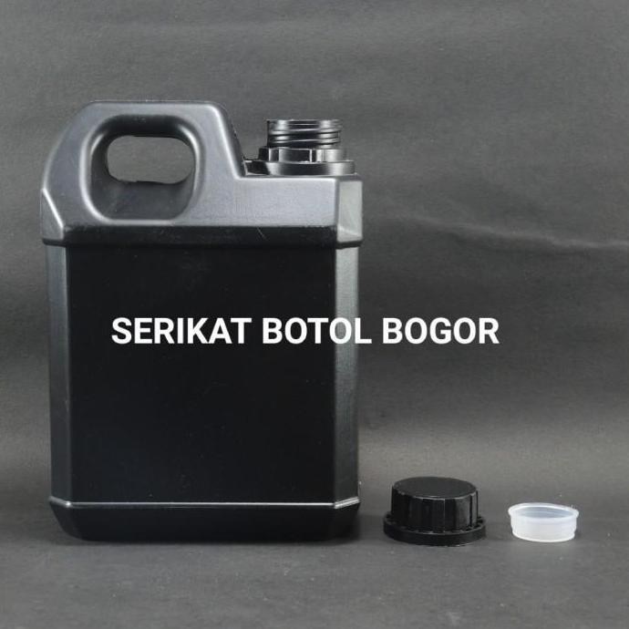 JERIGEN 1 LITER HITAM / JERIGEN 1000ML TAIWAN HITAM