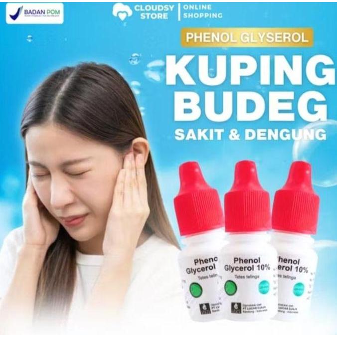 BLANCHENAM Obat tetes telinga tinnitus tetes telinga berdengung
