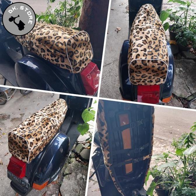 CORNUE Vespa cover jok excel leopard Vespa 150 excel 200 excel