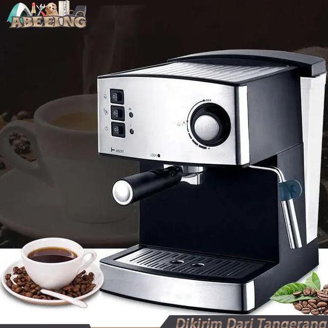 MALUKSHURE Espresso Machine Mesin Kopi Espreso Mesin Kopi Rumahan