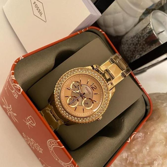 Jam Tangan Wanita Original ES3590 ES 3590 Stella Multifunction Original Garansi Resmi 2Tahun